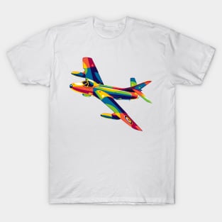 Hawker Hunter Flying Bird T-Shirt